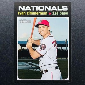 Ryan Zimmerman - 2020 Topps Heritage #251